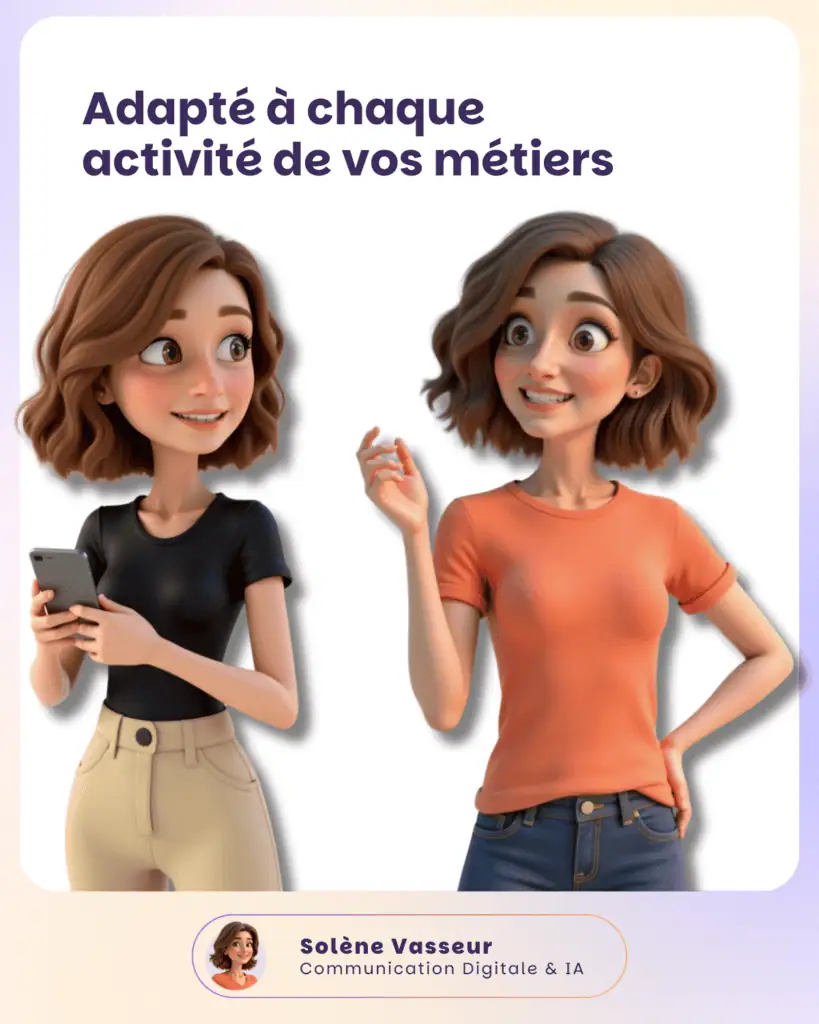 avatar ia chatbot ia agent ia solene vasseur