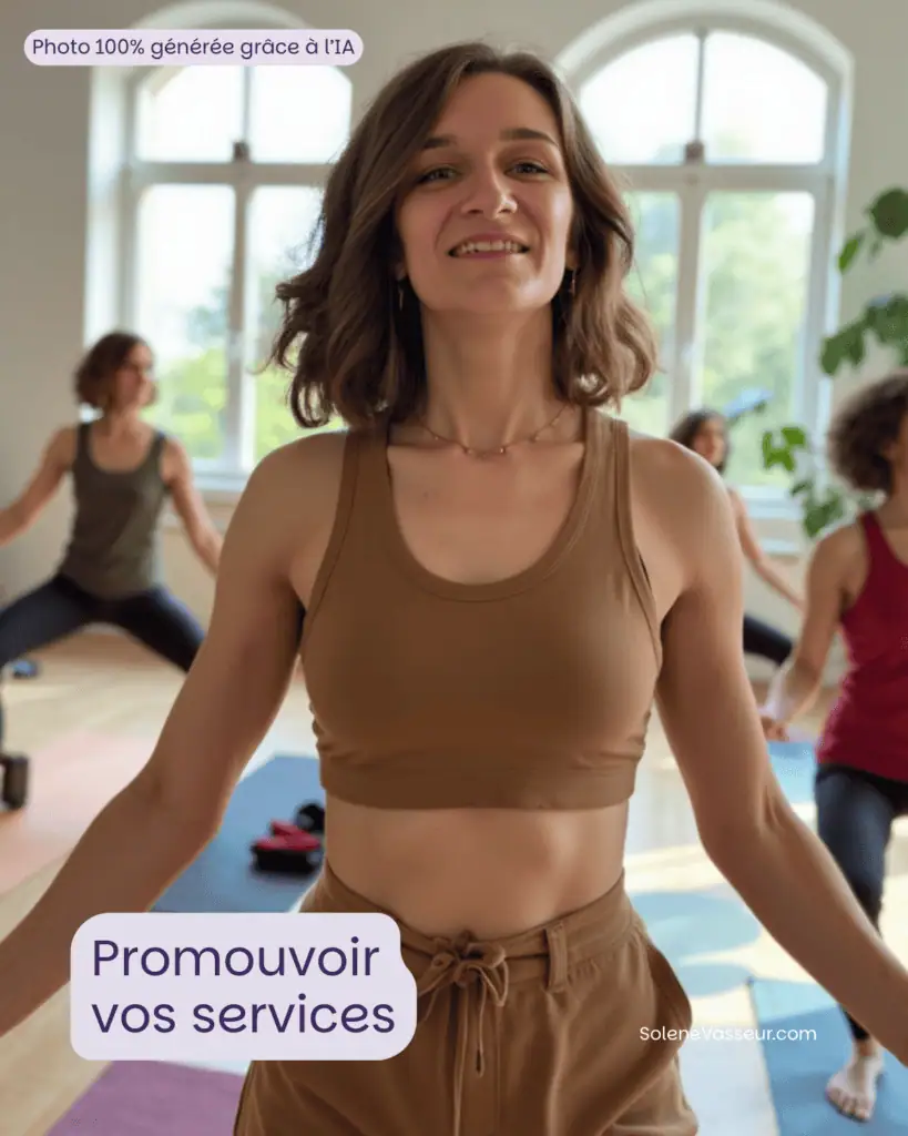 photo ia realiste pour promouvoir vos services solene vasseur