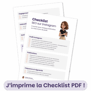 checklist seo sur instagram solene vasseur